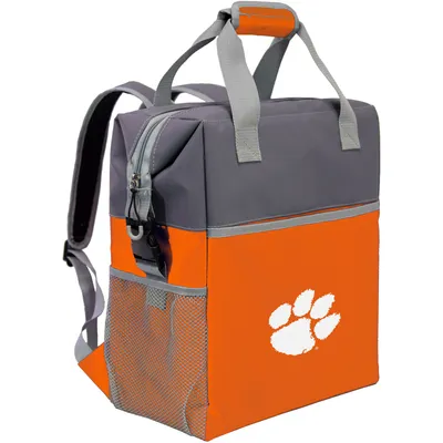 Clemson Tigers Colorblock Backpack Cooler