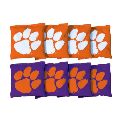 Clemson Tigers Cornhole Kernel-Filled Bag Set