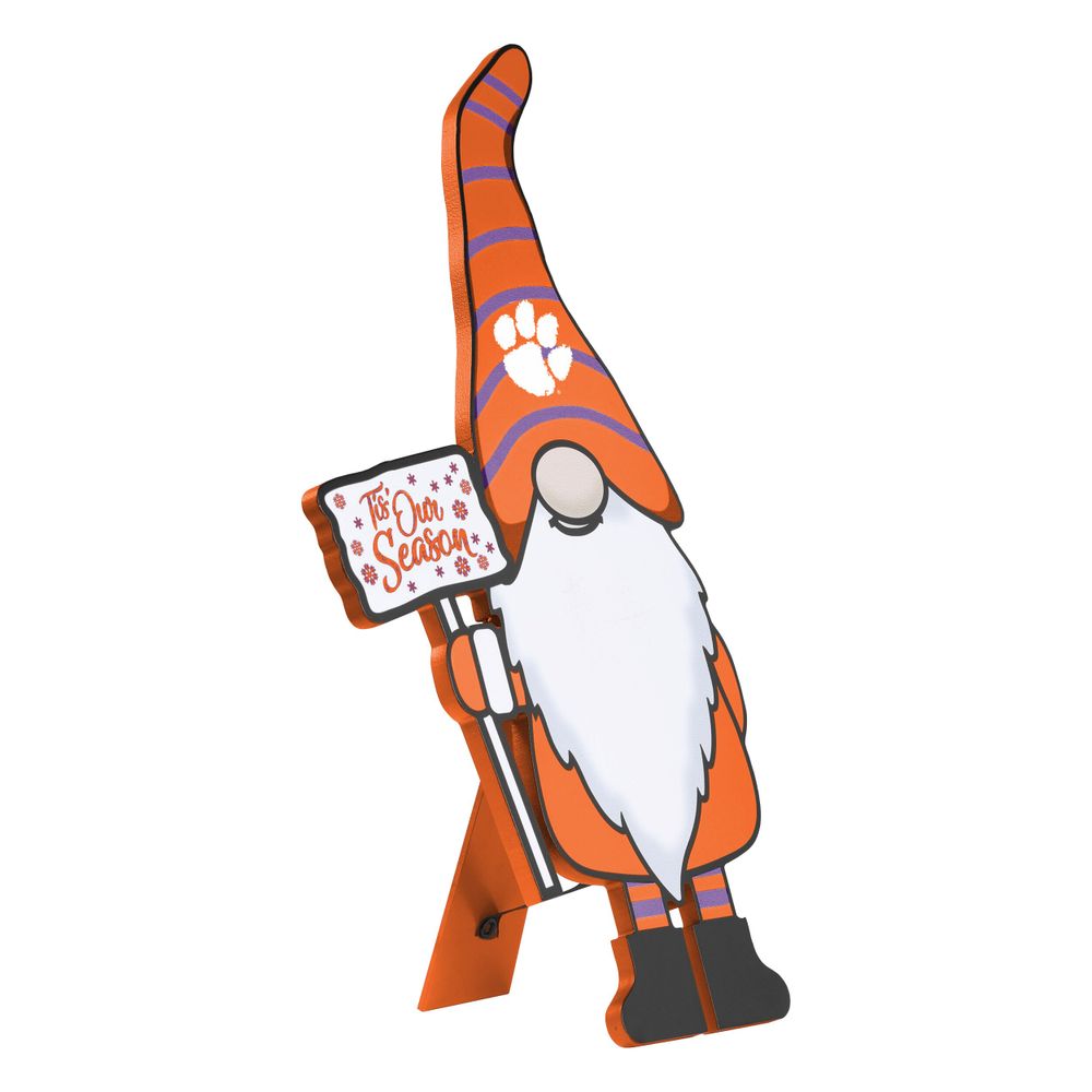 Clemson Tigers FOCO 16" Tis Our Season Gnome