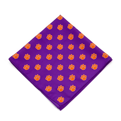 Clemson Tigers Kerchief Pocket Square