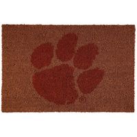 Clemson Tigers Logo 20'' x 30'' Coir Doormat