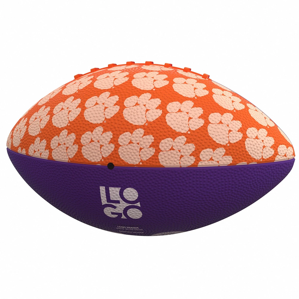 Mini ballon de football en caoutchouc Clemson Tigers