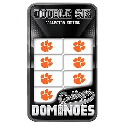 Clemson Tigers NCAA Dominoes Set