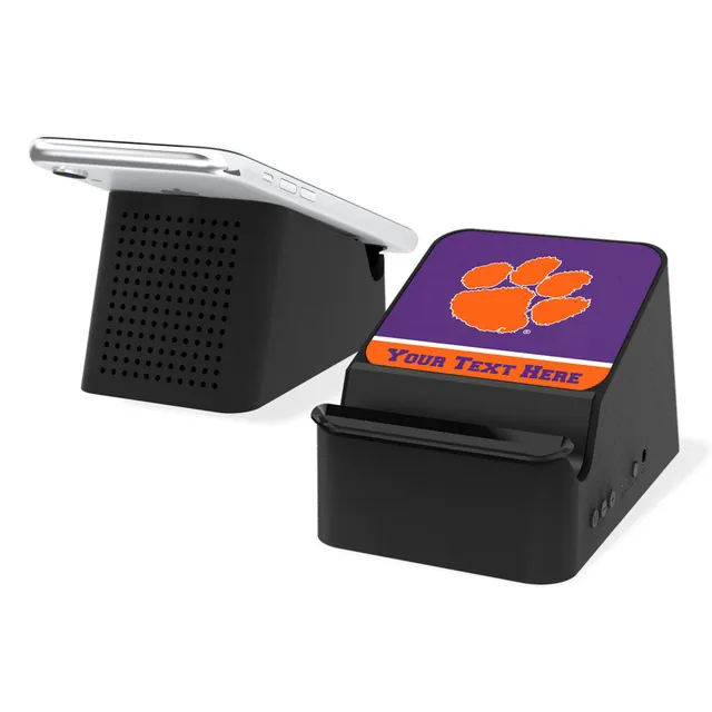 Lids Clemson Tigers Personalized Wireless Charging Station & Bluetooth  Speaker