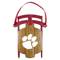 Clemson Tigers Sled Ornament