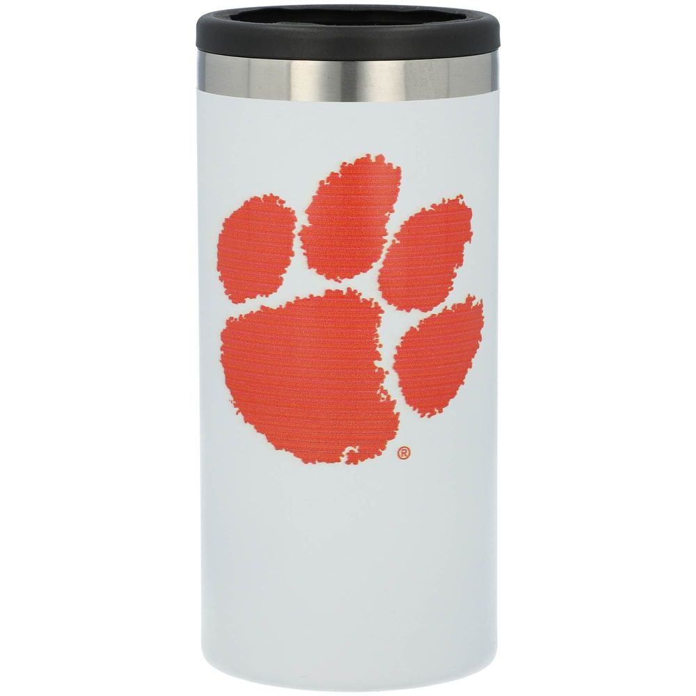 Clemson Tigers Team Logo 12oz. Slim Can Holder