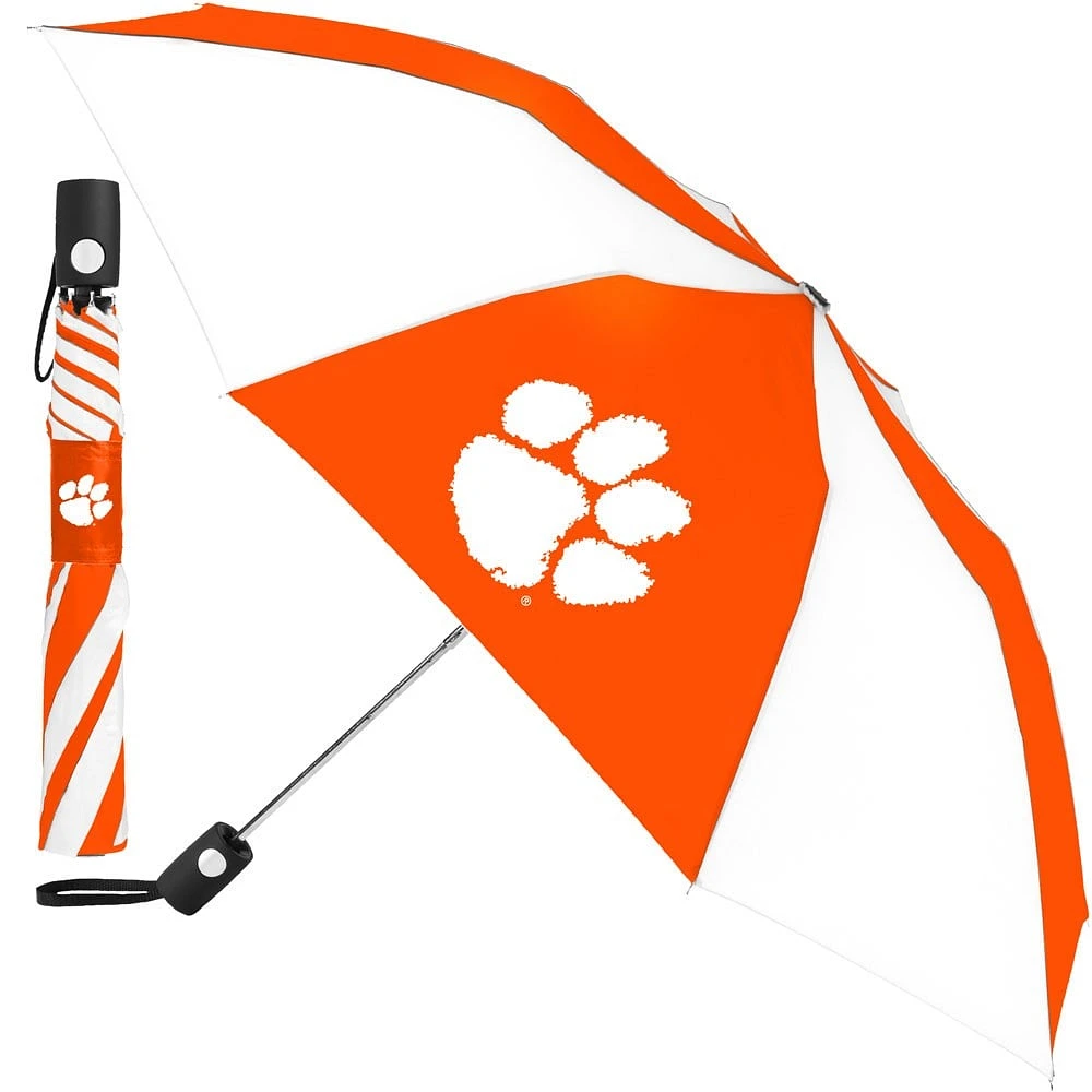 Parapluie pliant Clemson Tigers WinCraft New Logo 42"