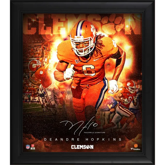 Lids Hunter Renfrow Clemson Tigers Fanatics Authentic Framed 15 x 17  Player Panel Collage