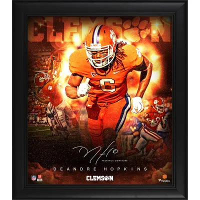 Trevor Lawrence Clemson Tigers Framed 15 x 17 Stitched Stars Collage