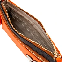 Dooney & Bourke Clemson Tigers Poignet à double fermeture éclair