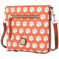 Dooney & Bourke Clemson Tigers Signature Small Zip Crossbody Handbag