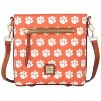 Dooney & Bourke Clemson Tigers Signature Small Zip Crossbody Handbag