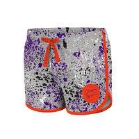 Short gris Colosseum Clemson Tigers Sweet Pea pour fille