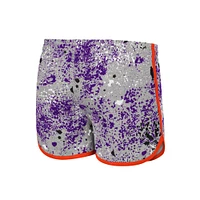 Short gris Colosseum Clemson Tigers Sweet Pea pour fille