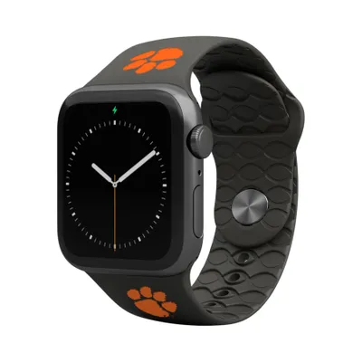 Clemson Tigers Groove Life 38-40mm Apple Watch Band - Black
