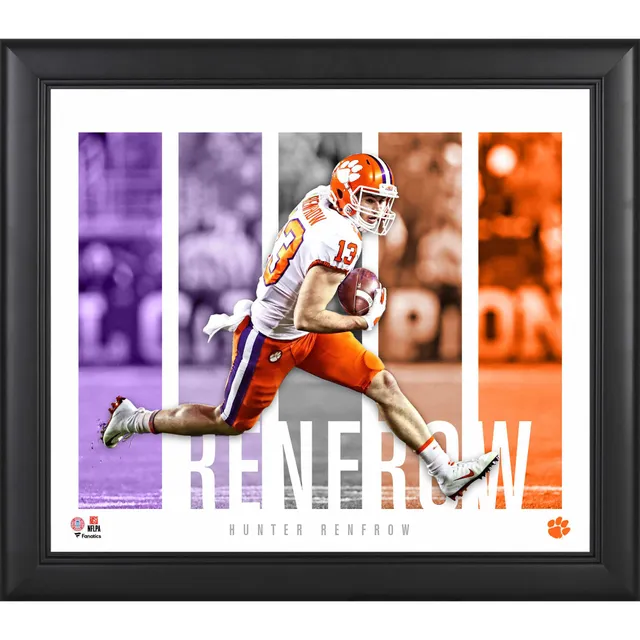 Lids Hunter Renfrow Clemson Tigers Fanatics Authentic Framed 15 x 17  Player Panel Collage