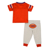 Ensemble maillot et pantalon de football Field Time pour bébé Colosseum Clemson Tigers