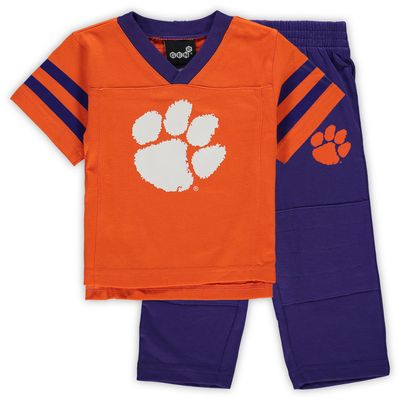 Infant Orange/Purple Clemson Tigers Training Camp Jersey and Pants Set