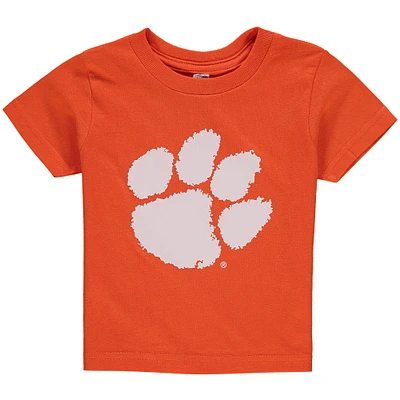 T-shirt orange à gros logo Clemson Tigers pour bébé