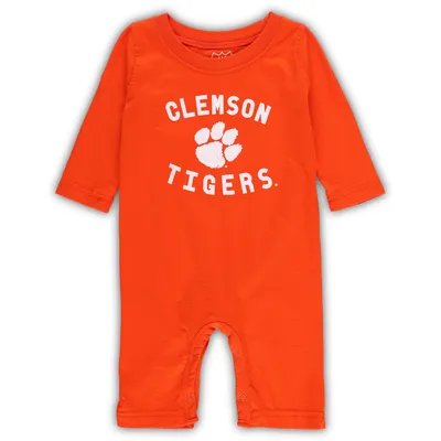 Clemson Tigers Wes & Willy Infant Core Long Sleeve Jumper - Orange