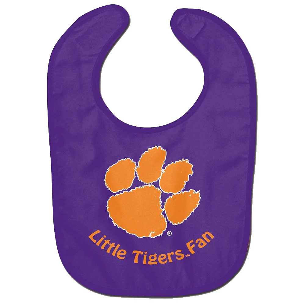 Infant WinCraft Clemson Tigers Lil Fan All Pro Baby Bib