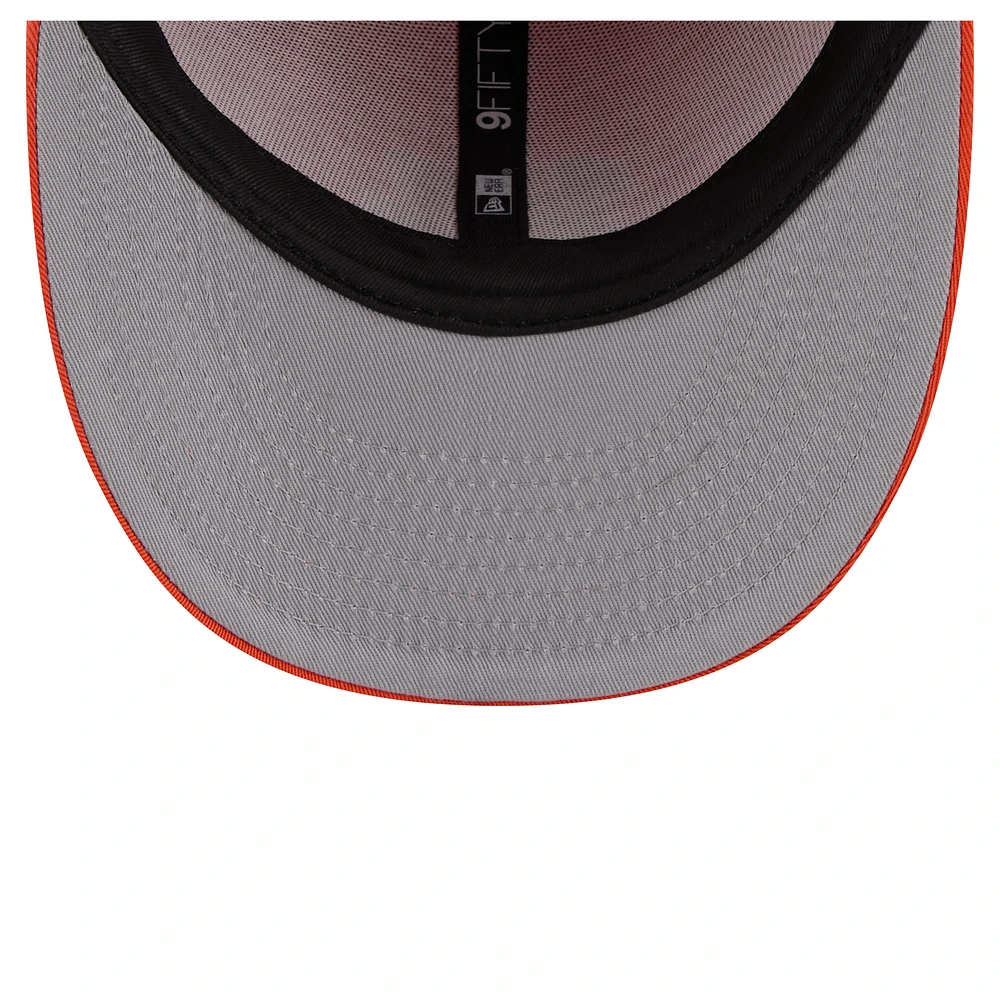 Men's New Era Orange Clemson Tigers Low Profile 9FIFTY Snapback Hat