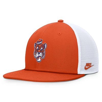 Casquette ajustable Nike Orange Clemson Tigers Performance Pro pour homme