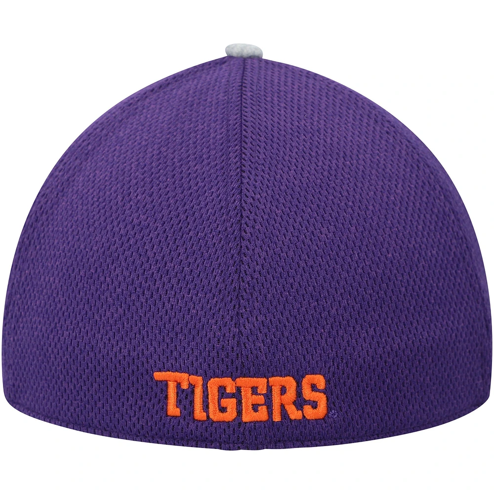 Men's '47 Gray/Purple Clemson Tigers Harbinger Trophy Flex Hat