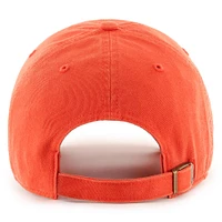 Casquette ajustable pour homme '47 Orange Clemson Tigers 2024 ACC Football Conference Champions Clean Up