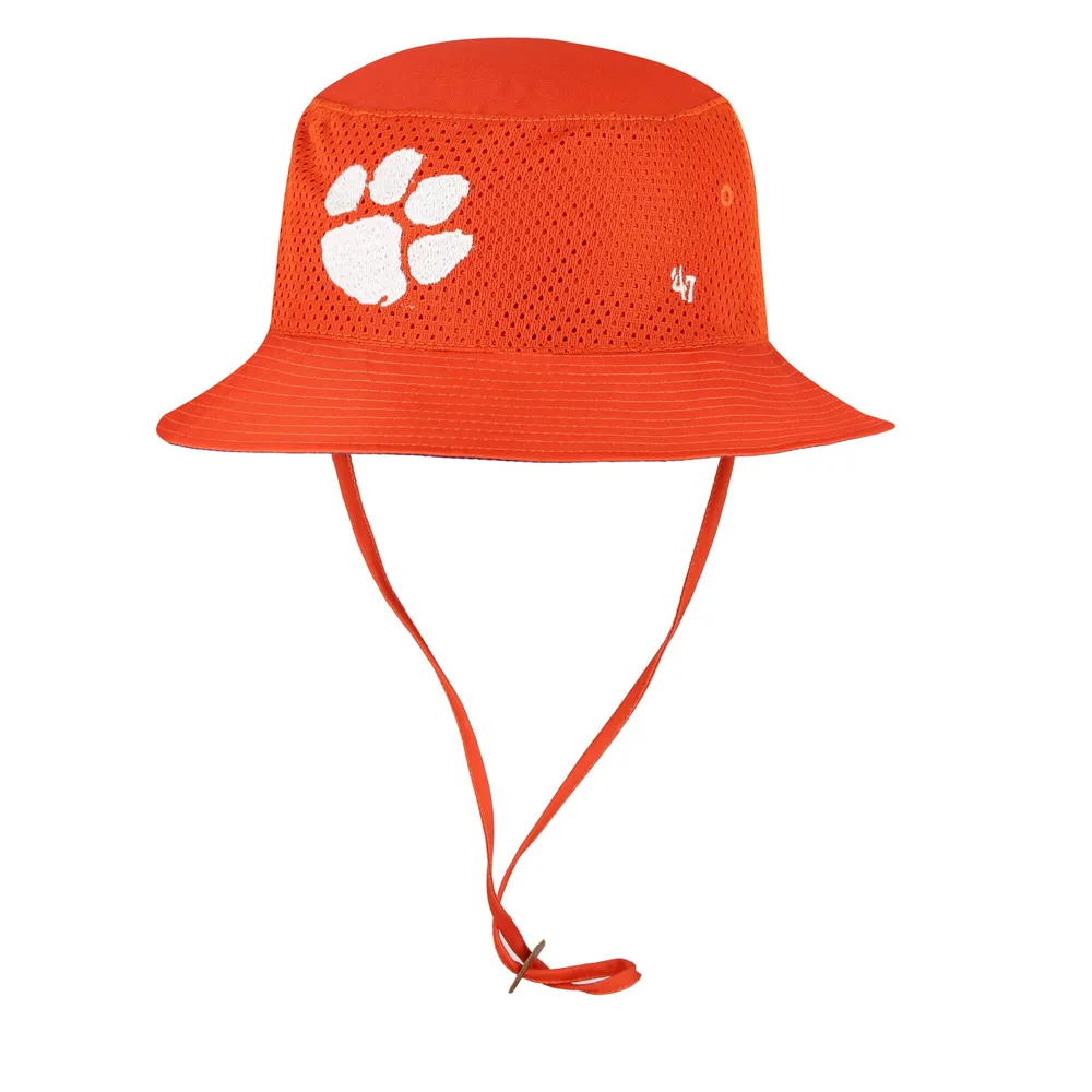 Chapeau seau panama '47 Clemson Tigers orange pour hommes