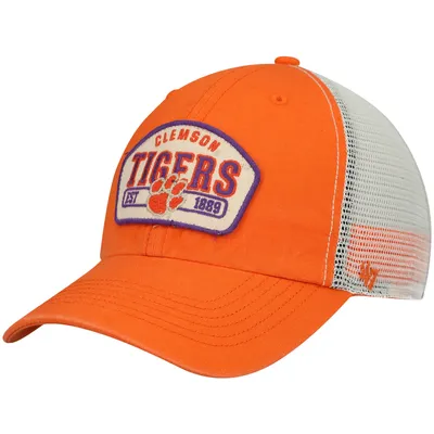 Clemson Tigers '47 Penwald Trucker Snapback Hat - Orange