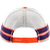 Casquette de camionneur réglable '47 Orange Clemson Tigers Straight Eight pour hommes