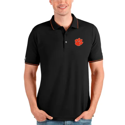 Clemson Tigers Antigua Affluent Polo