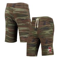 Men's Camo Alternative Apparel Clemson Tigers Victory Lounge Shorts