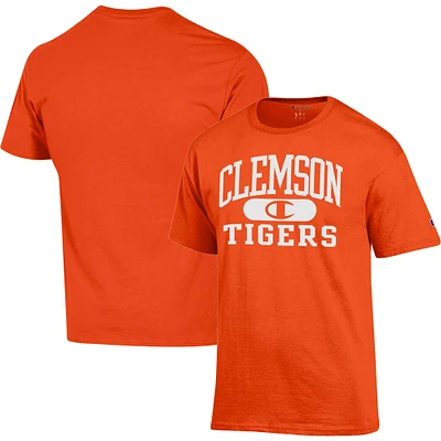 T-shirt Champion Orange Clemson Tigers Arch Pill pour homme