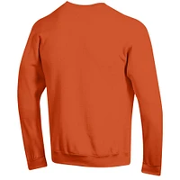 Men's Champion  Orange Clemson Tigers Basic Arch Fleece Pullover Sweatshirt