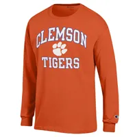 T-shirt à manches longues Champion Orange Clemson Tigers High Motor pour homme