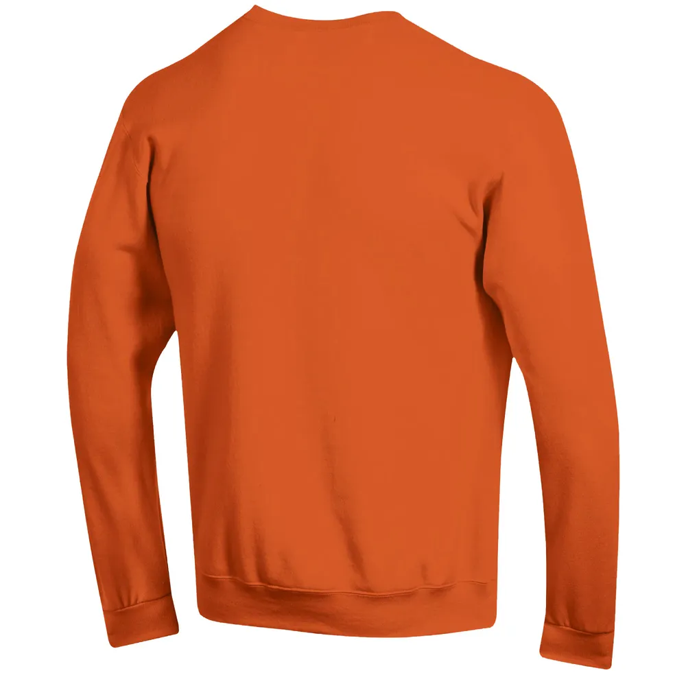 Men's Champion Orange Clemson Tigers High Motor Pullover Sweatshirt