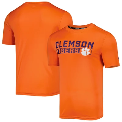 T-shirt Champion Orange Clemson Tigers Impact Knockout pour homme