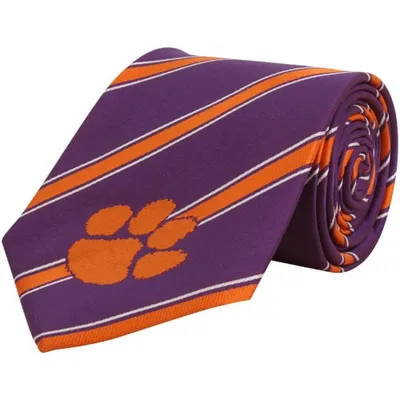Clemson Tigers Woven Poly Tie