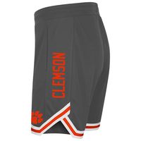 Men's Colosseum Charcoal Clemson Tigers Continuity Shorts