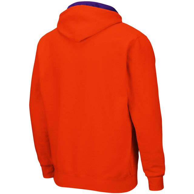 Sweat à capuche Colosseum Orange Clemson Tigers Big & Tall pour homme