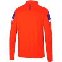 Men's Colosseum Orange Clemson Tigers Golf Match Quarter-Zip Windshirt