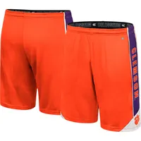 Men's Colosseum Orange Clemson Tigers Haller Shorts