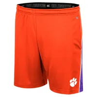 Men's Colosseum Orange Clemson Tigers Laws of Physics Shorts