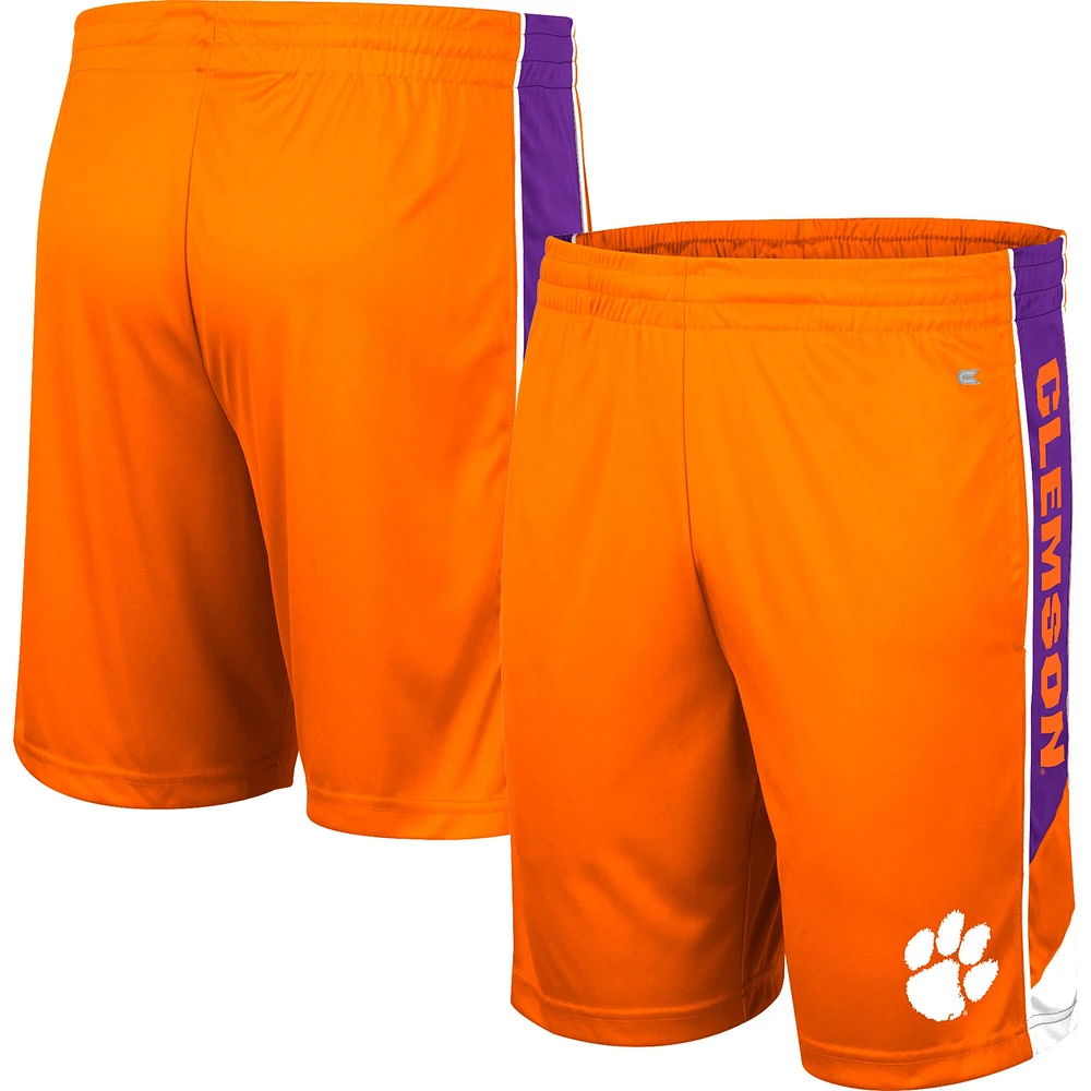 Men's Colosseum Orange Clemson Tigers Pool Time Shorts