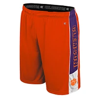 Men's Colosseum Orange Clemson Tigers Quantum Shorts