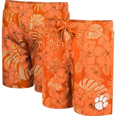Clemson Tigers Colosseum The Dude Swim Shorts - Orange