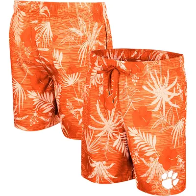 Clemson Tigers Colosseum What Else is New Swim Shorts - Orange