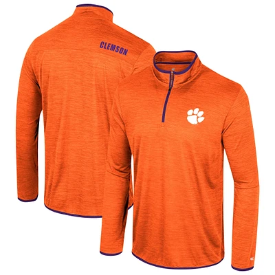 Coupe-vent Colosseum Orange Clemson Tigers Wright pour homme